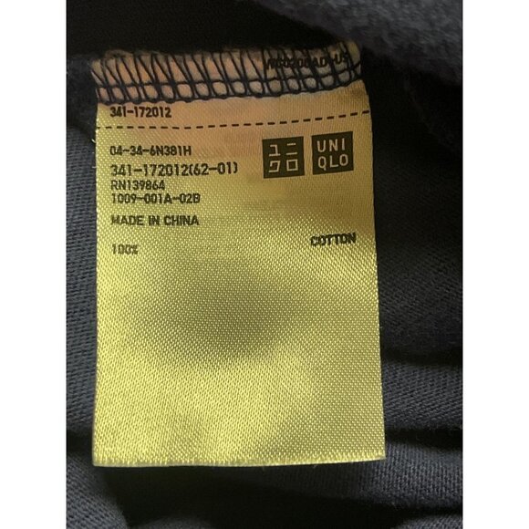 Uniqlo Mt. Fuji Nippon Omiyage Blue Graphic T-Shirt Size Large - Picture 9 of 9